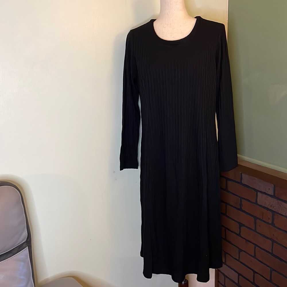 PM Susan Graver Rib Knit Dress D05 6207